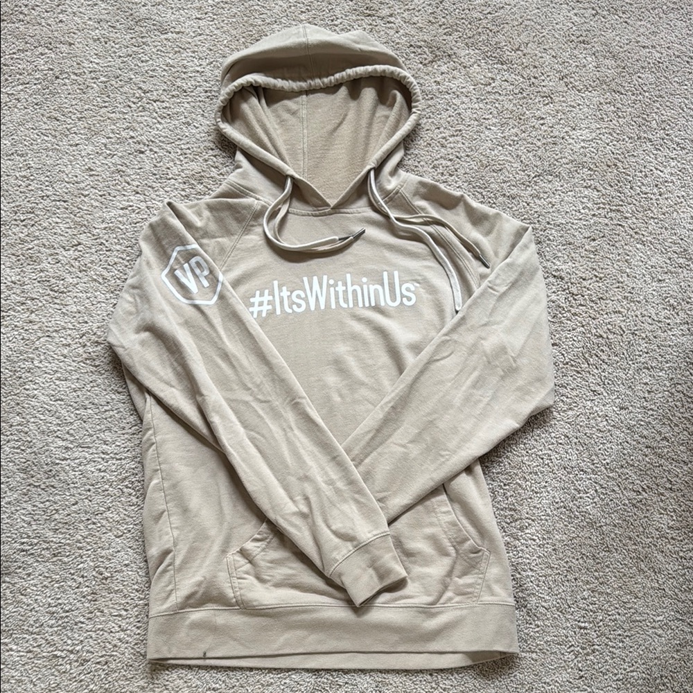 Limited Edition Vital Proteins Tan Pullover Hoodie